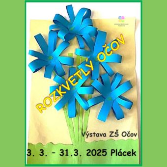 Výstava představí obrázky dětí ze Základní školy Očovská, které zachycují jarní atmosféru.
